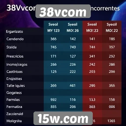 Comparativo de jogos oferecidos no 38vcom e concorrentes